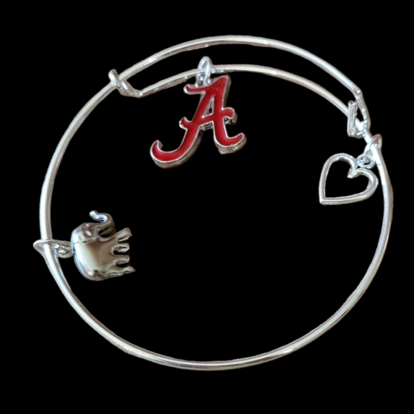 University of Alabama Crimson Tide bangle bracelet - Picture 1 of 2